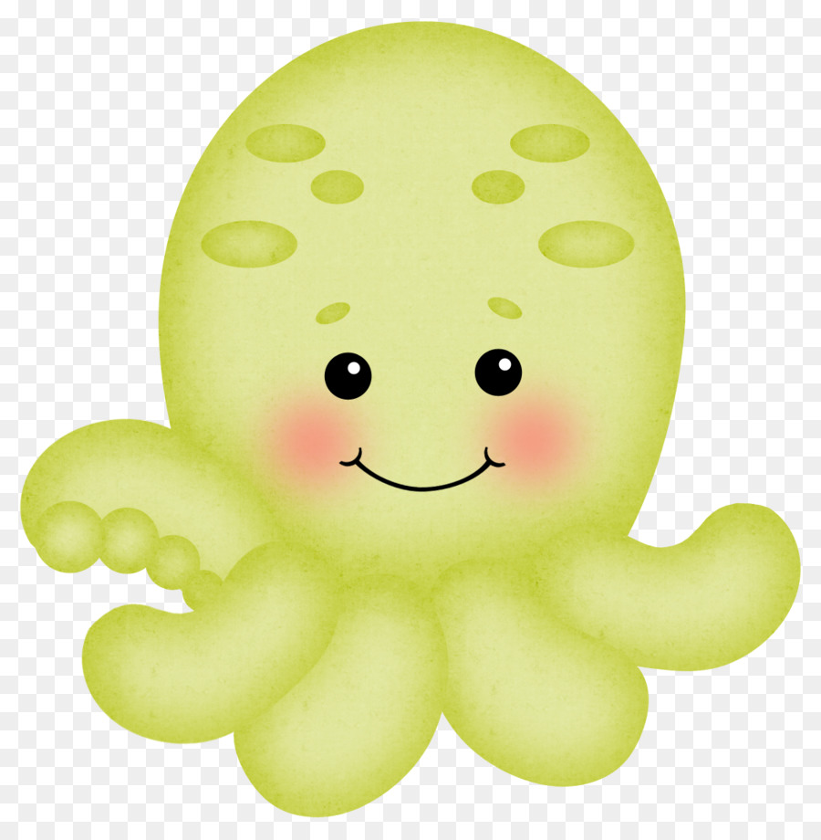 Lindo Pulpo，Sonriente PNG