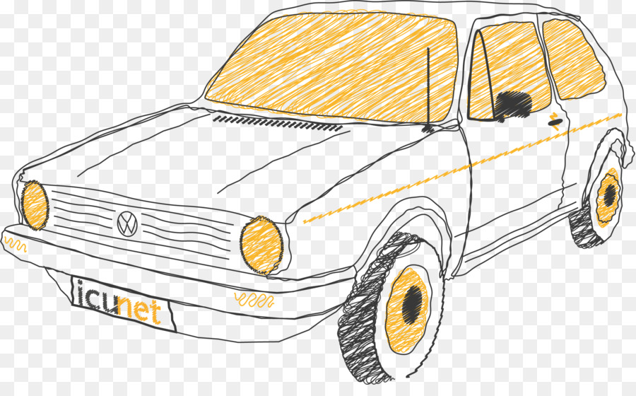 Volkswagen Golf，Coche PNG