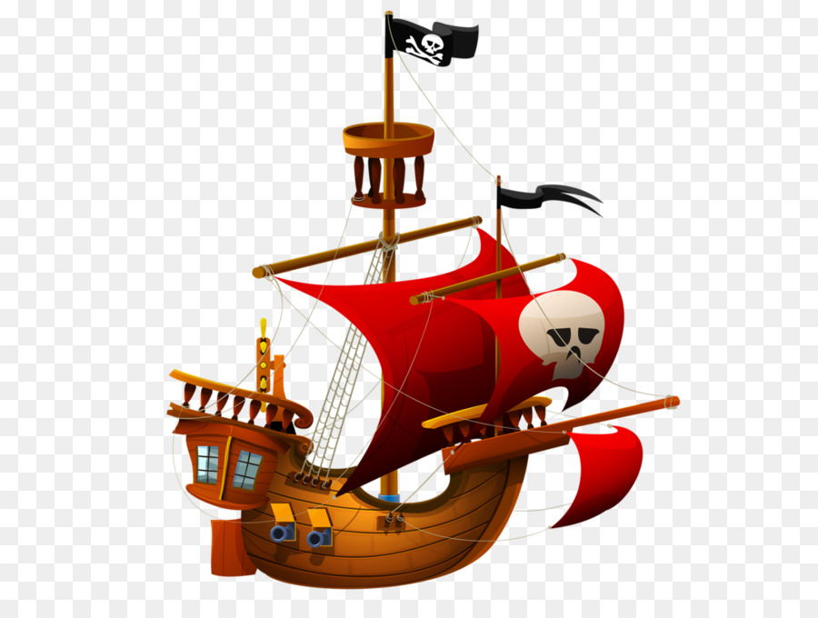 Barco Pirata，Paño PNG