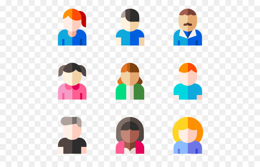 Iconos De Personas，Avatares PNG