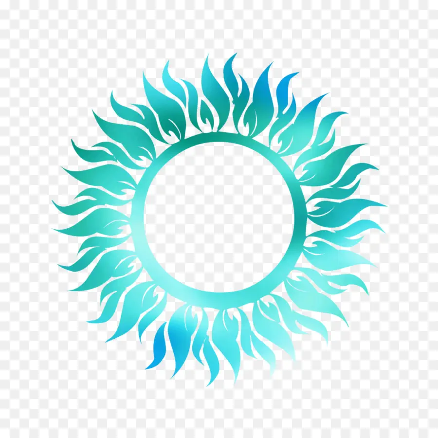 Sol，Azul PNG