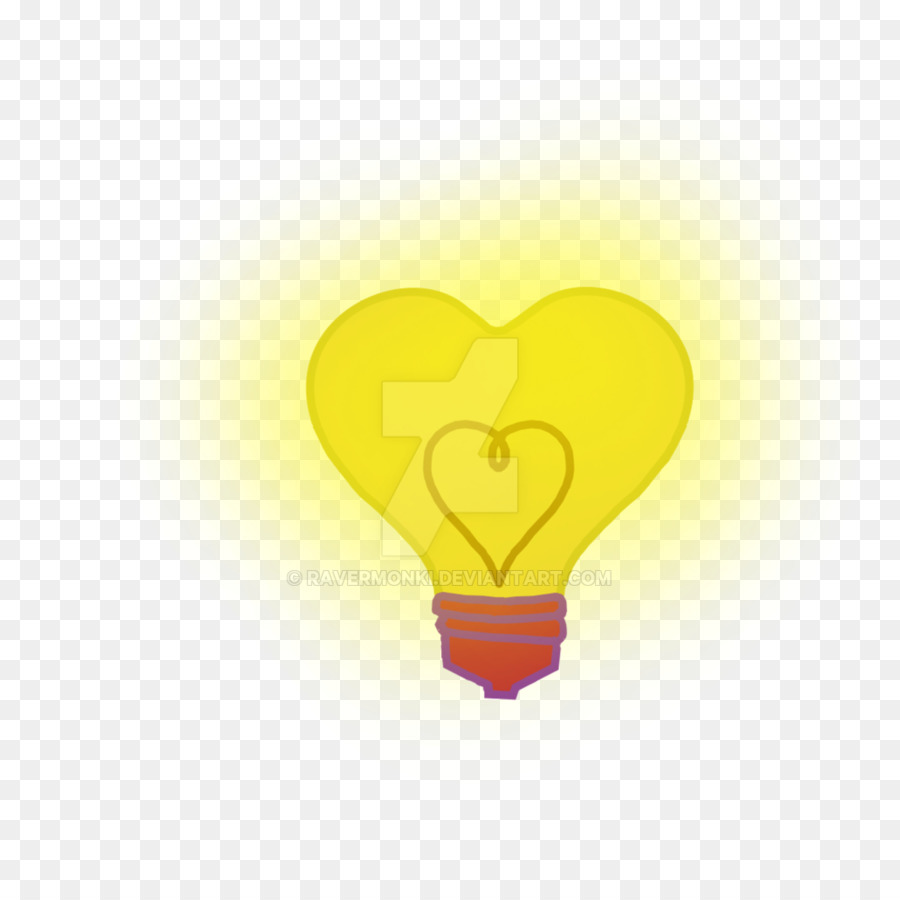 Bombilla En Forma De Corazón，Corazón PNG