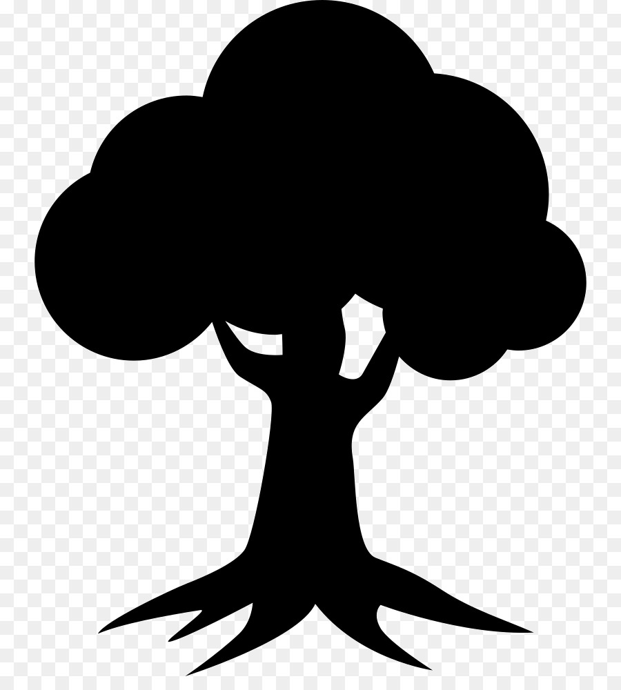 árbol Negro，Raíces PNG