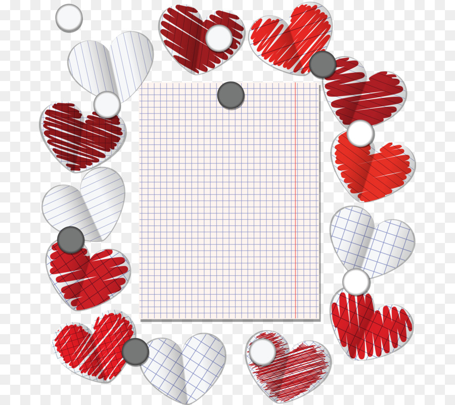 Corazones Y Papel，Amar PNG