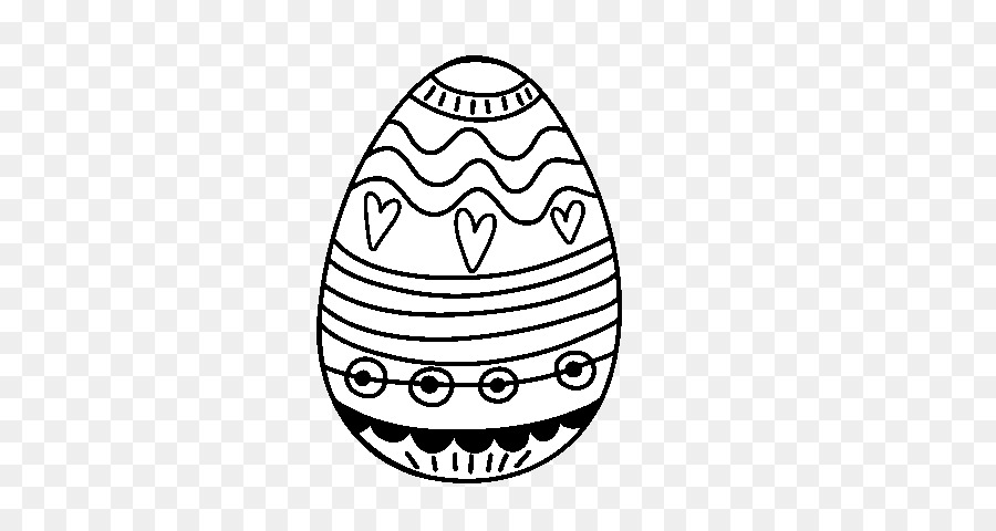 Huevo De Pascua，Libro Para Colorear PNG