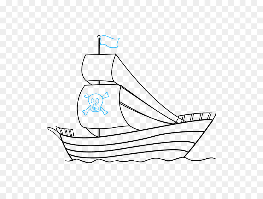 Dibujo De Barco De Vela，Bote PNG