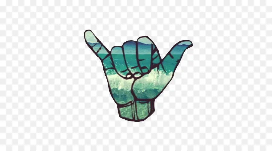 Signo De Mano De Shaka，Surf PNG