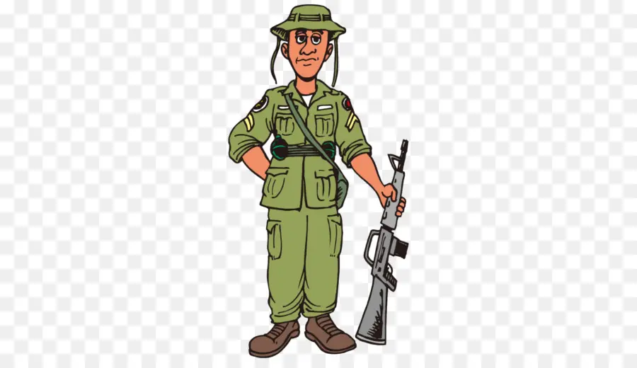Soldado，Oficial Del Ejército PNG