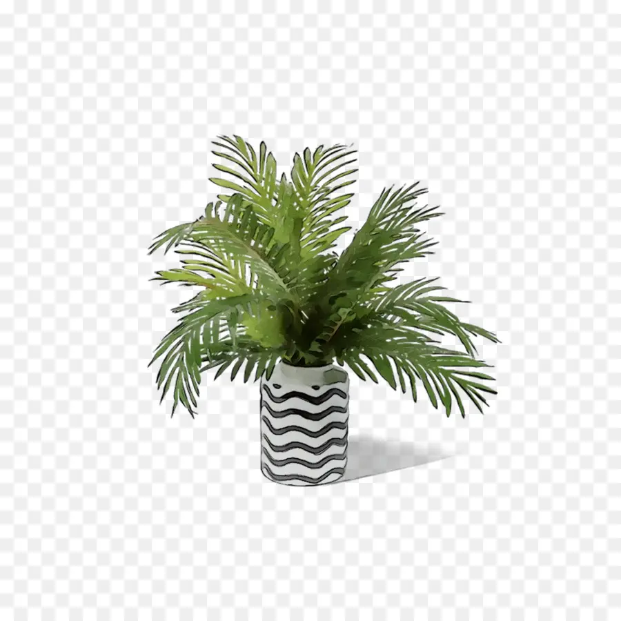 Planta Verde，Florero PNG