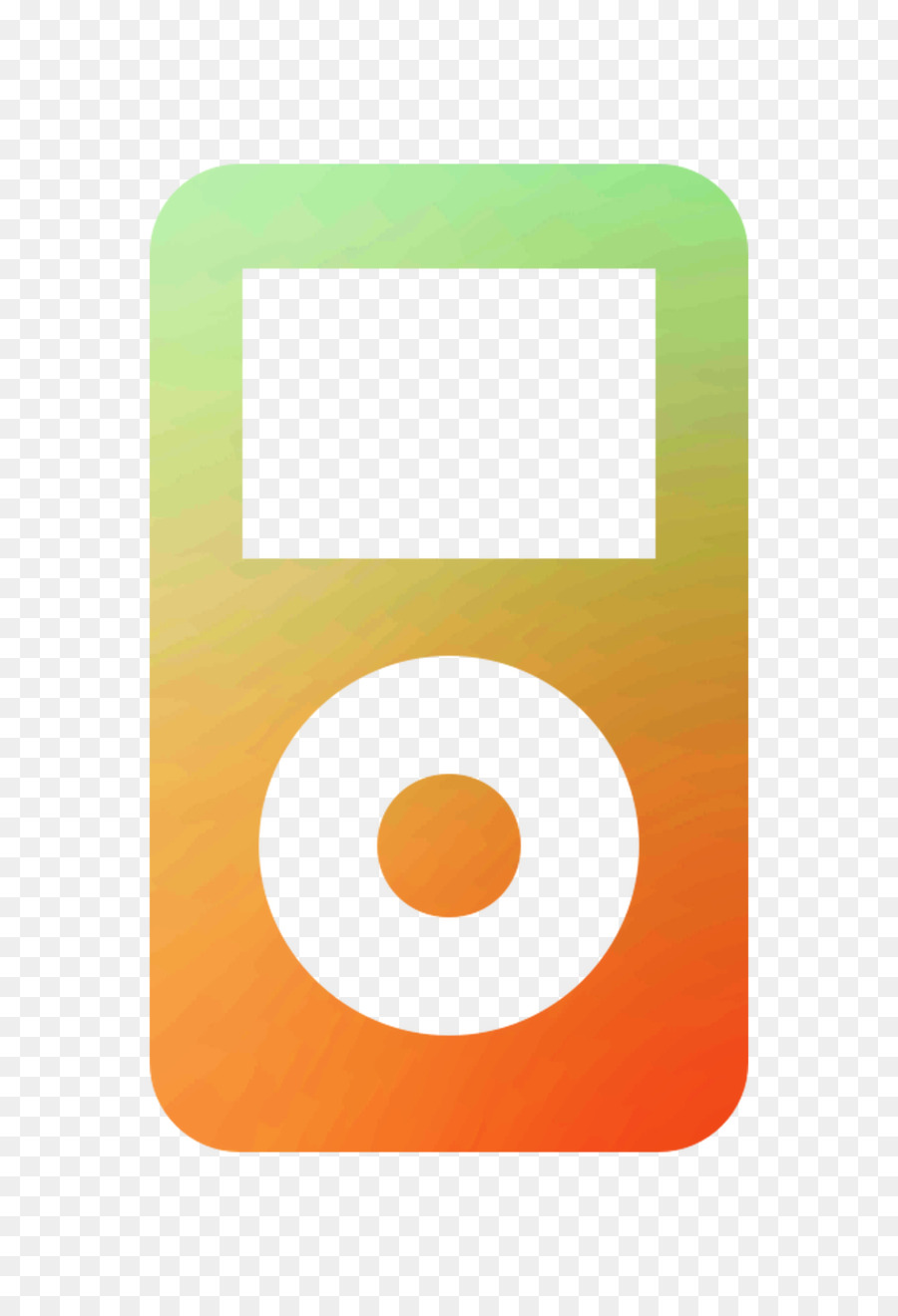 Rectángulo，Ipod PNG