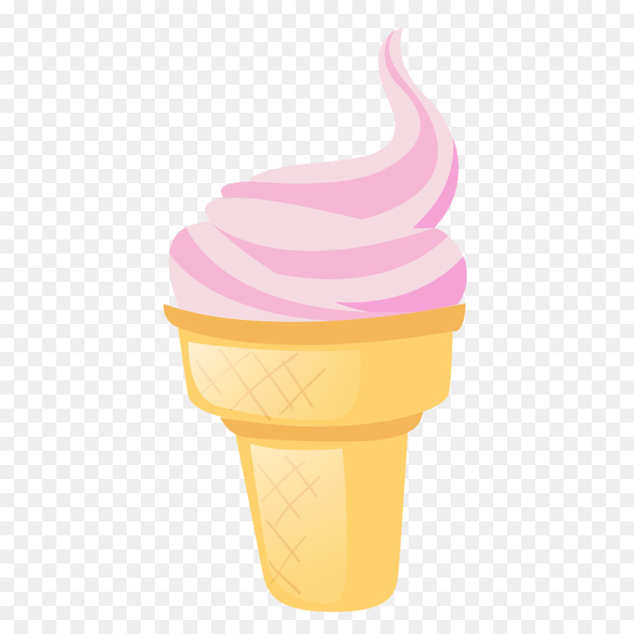 Cono De Helado，Postre PNG