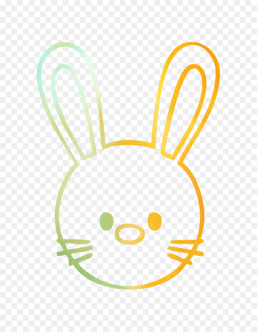 Sonriente，Conejito De Pascua PNG