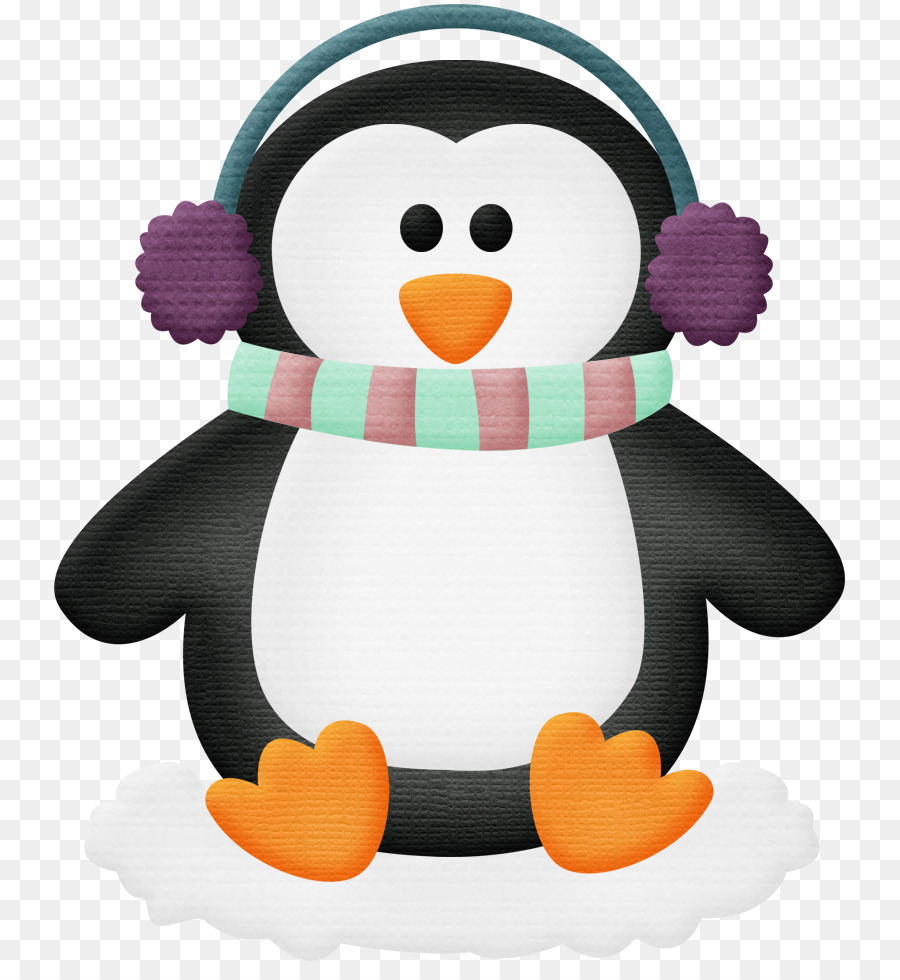 Pingüino，Invierno PNG