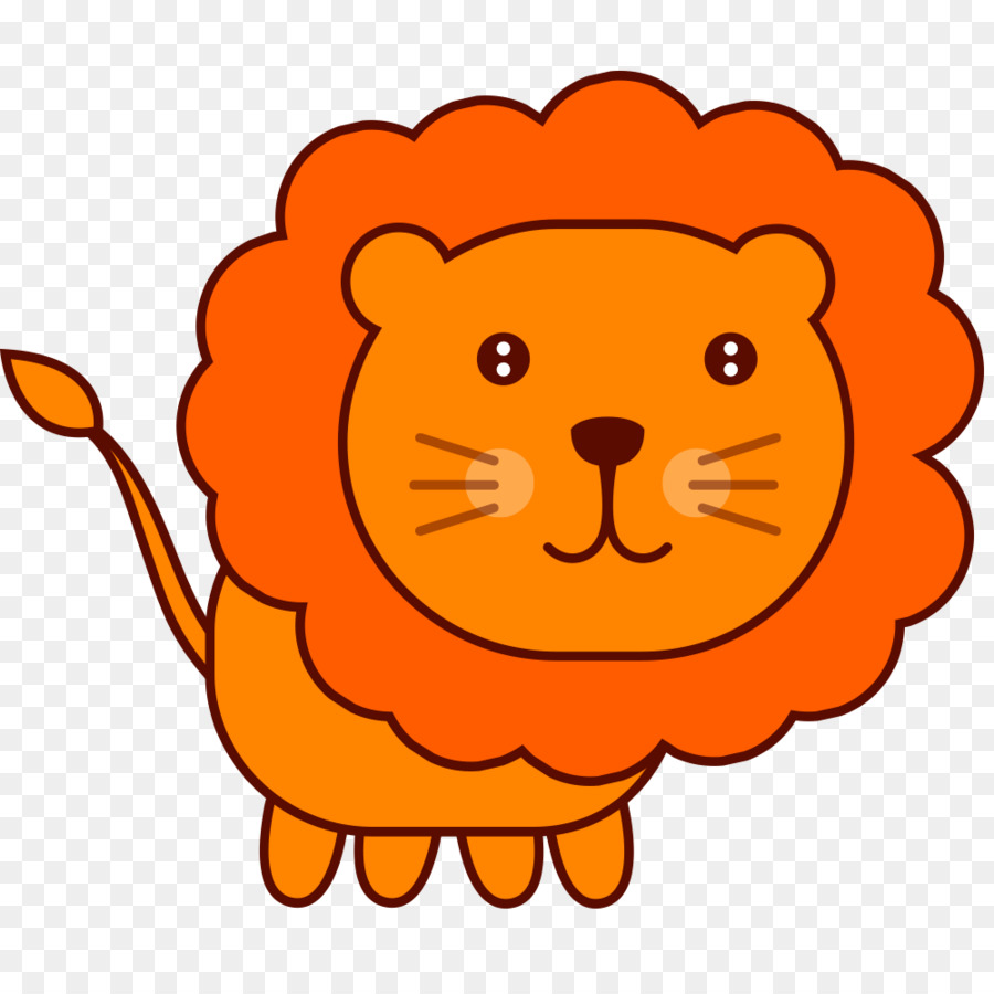 León De Dibujos Animados，Animal PNG