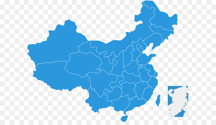 China，Mapa PNG