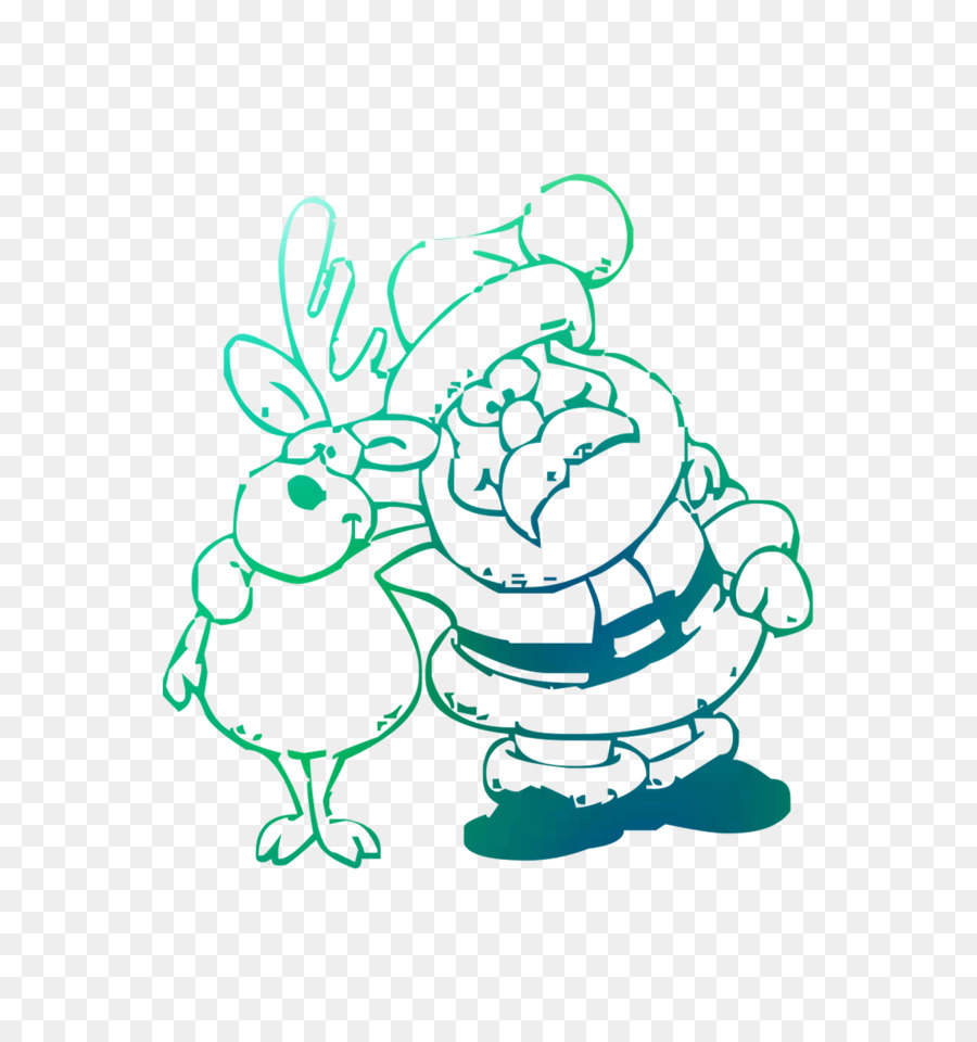 Santa Claus，Libro Para Colorear PNG