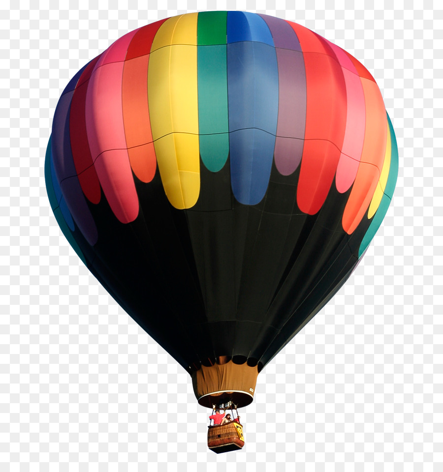 Globo Aerostático Colorido，Cielo PNG