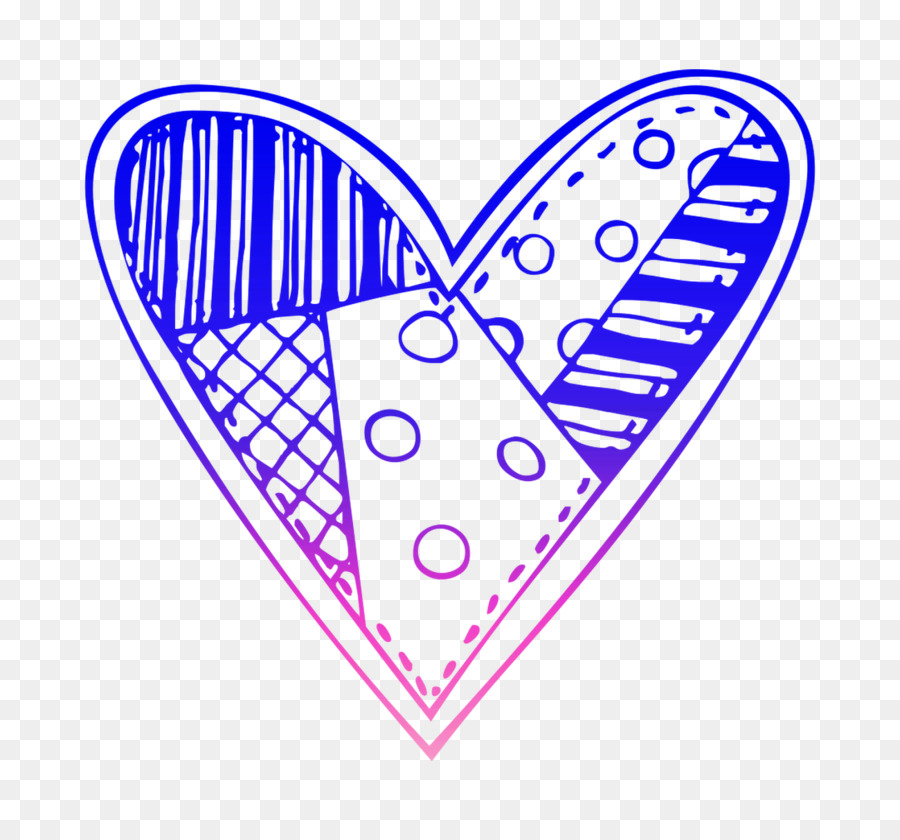 Corazón，Morado PNG