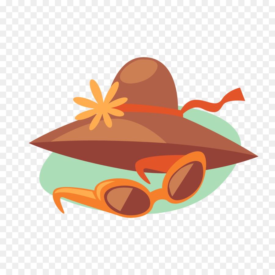 Sombrero，Gafas De Sol PNG