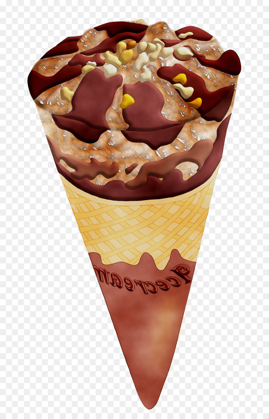 Helado，El Helado De Chocolate PNG