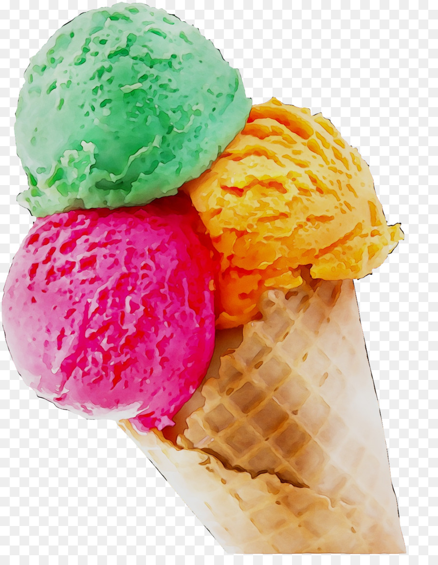 Cono De Helado，Postre PNG