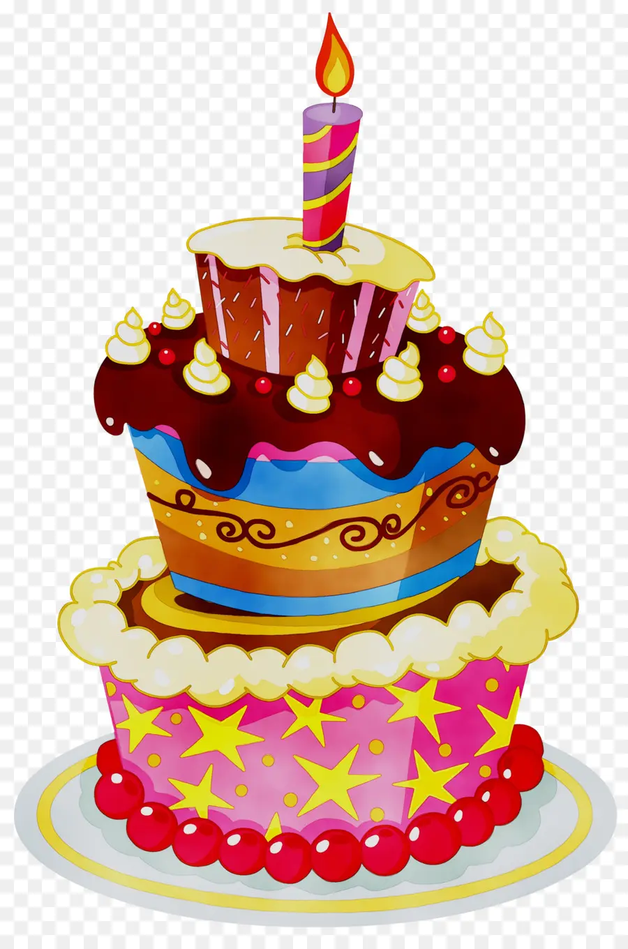 Pastel De Cumpleaños，Pastel PNG