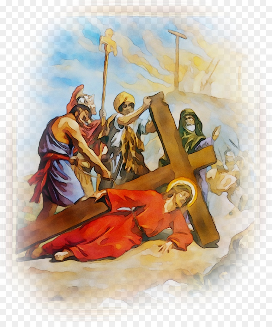 Pintura，Escena De La Natividad PNG