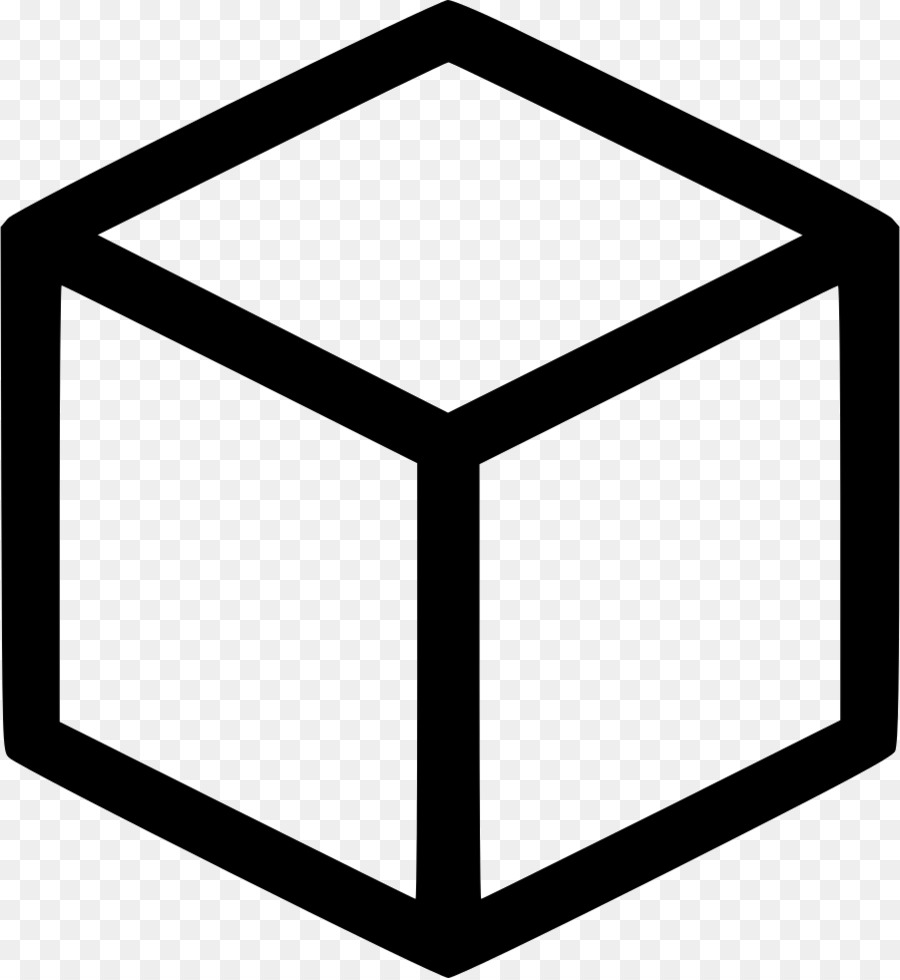 Cubo Negro，3d PNG