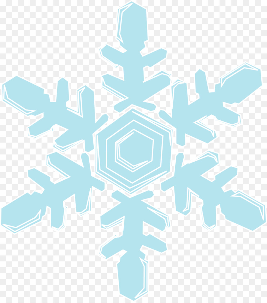 Copo De Nieve Azul，Invierno PNG