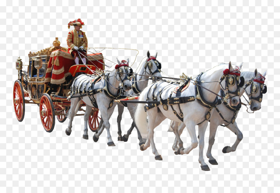 Caballo，Carro PNG