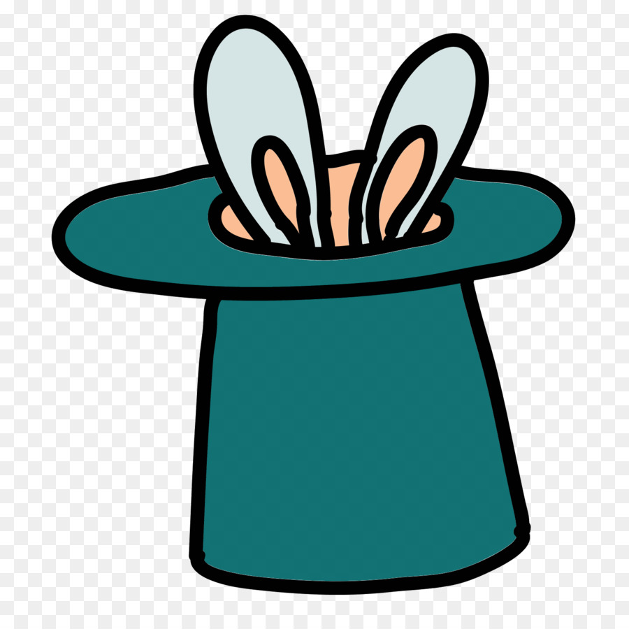 Sombrero Mágico，Conejo PNG