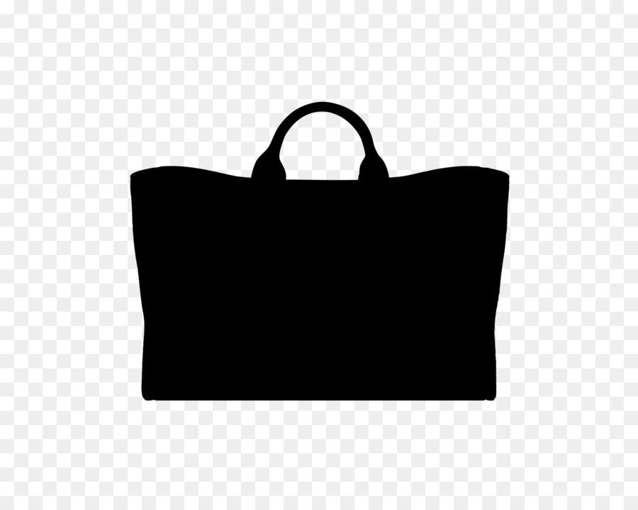 Bolsa Tote Negra，Silueta PNG