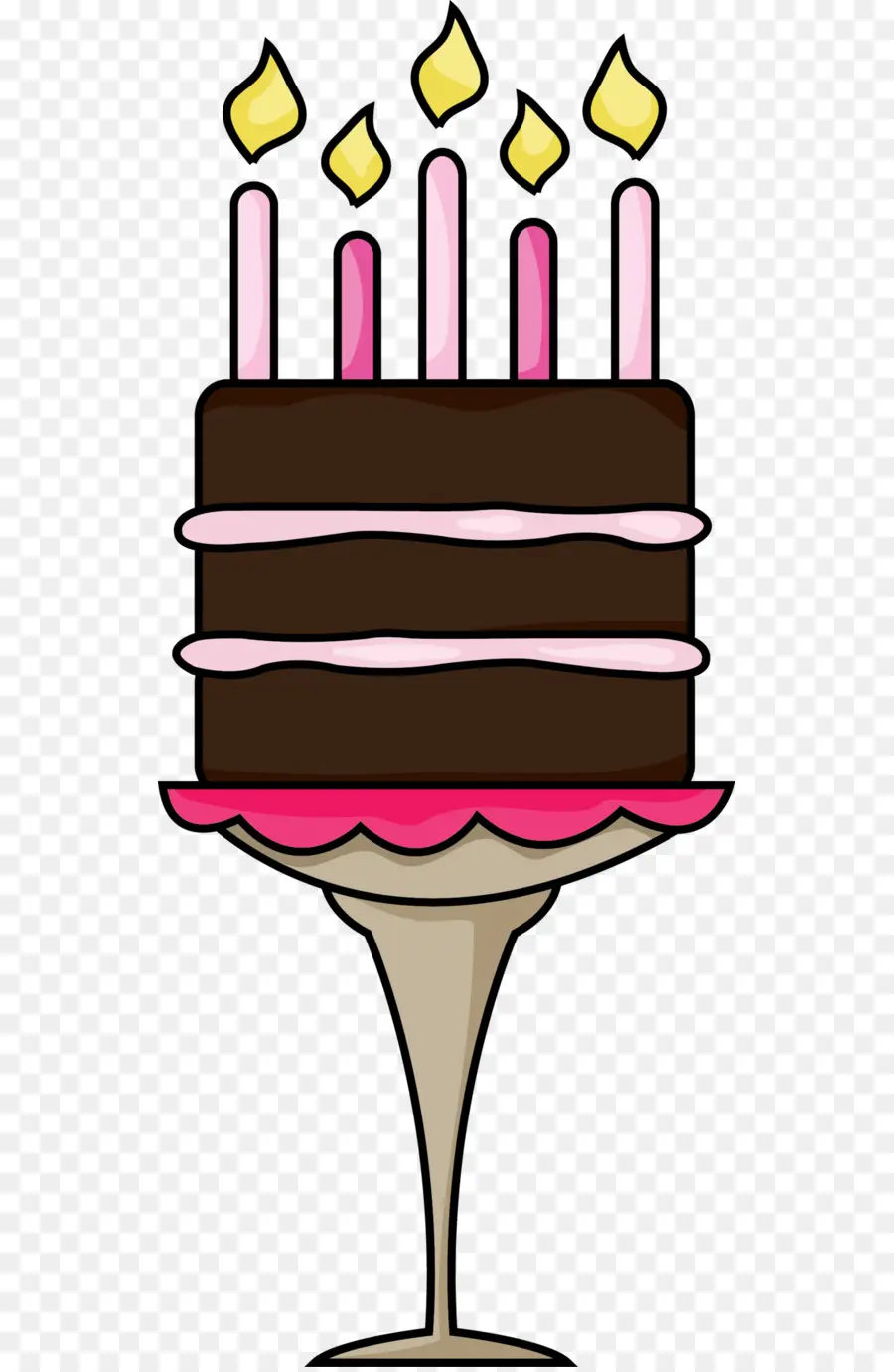 Torta De Cumpleaños，Postre PNG