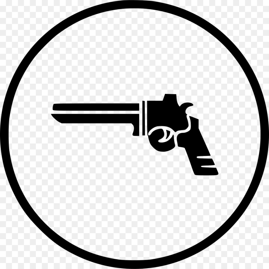 Icono De Revólver，Pistola PNG