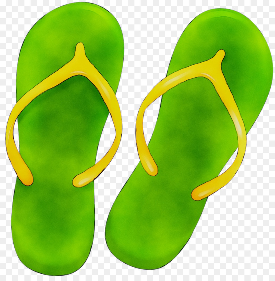 Chanclas，Verde PNG