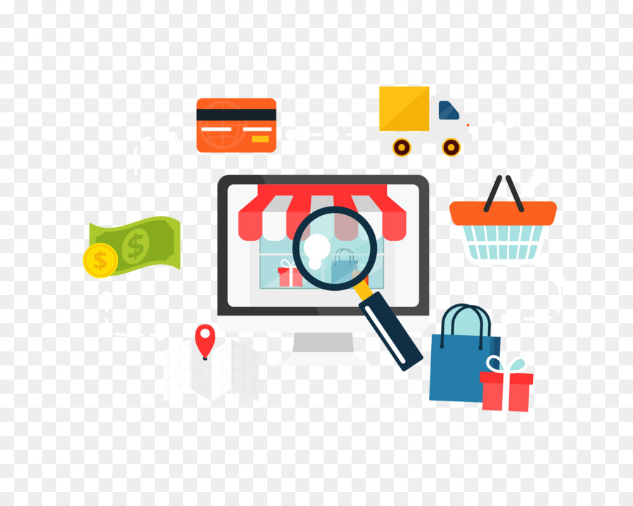 Ecommerce，Diseño Web PNG