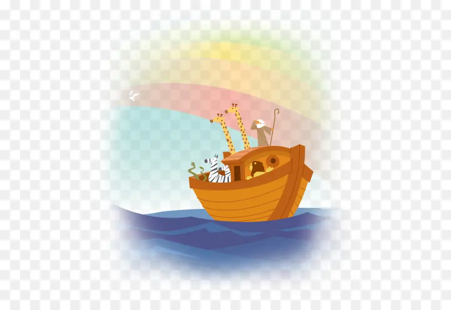 Noahs Ark De La Ducha Del Bebé，Diseño Gráfico PNG