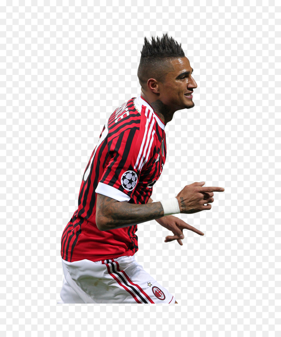 Kevinprince Boateng，El Ac Milan PNG