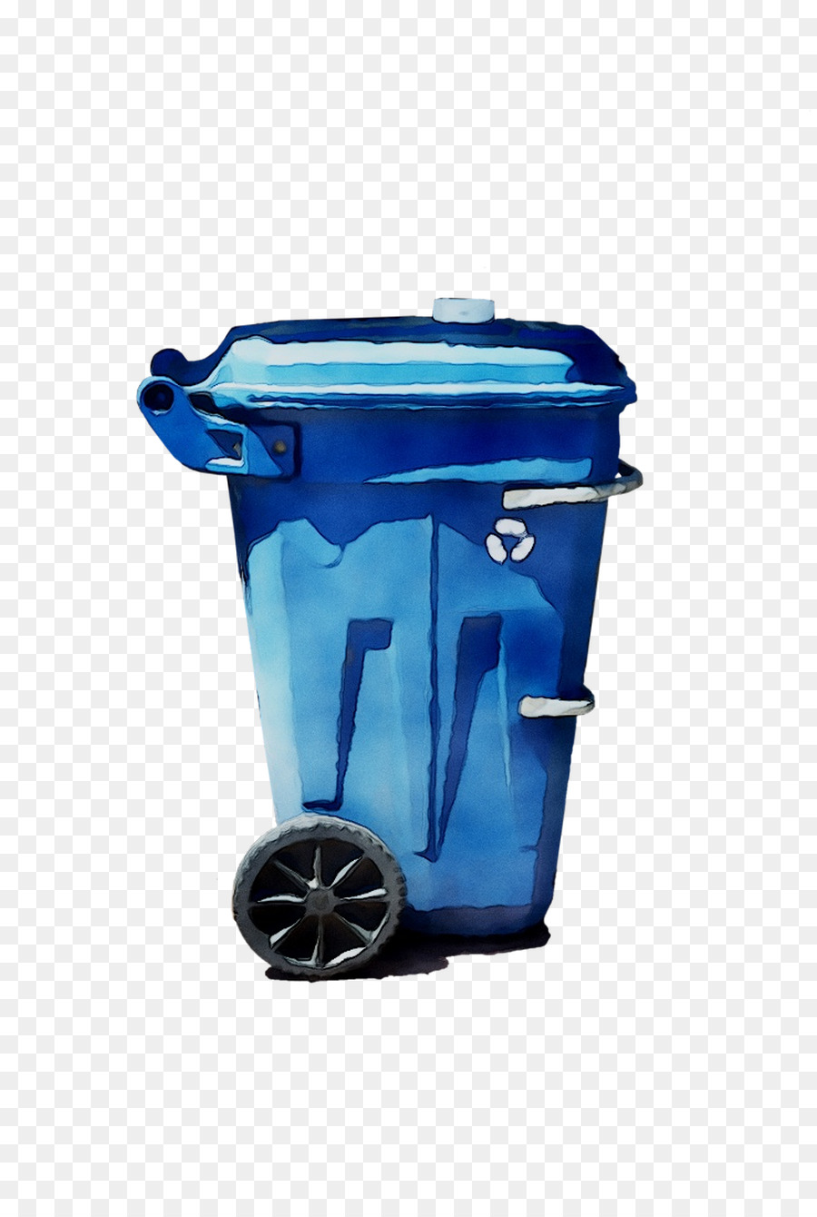 Papelera Azul，Desperdiciar PNG