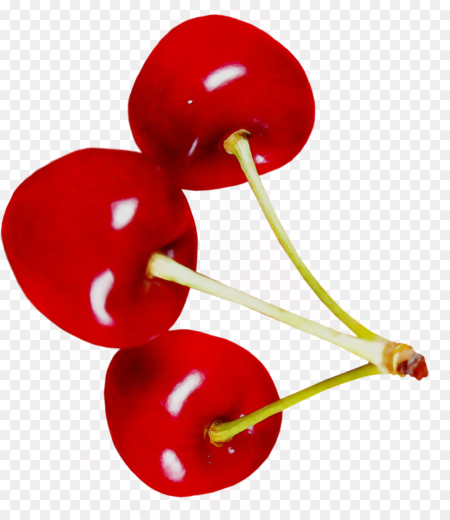 Cerezas Rojas，Alimento PNG