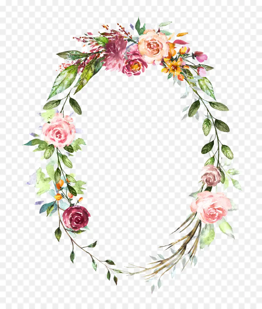 Acuarela De Flores，Pintura A La Acuarela PNG