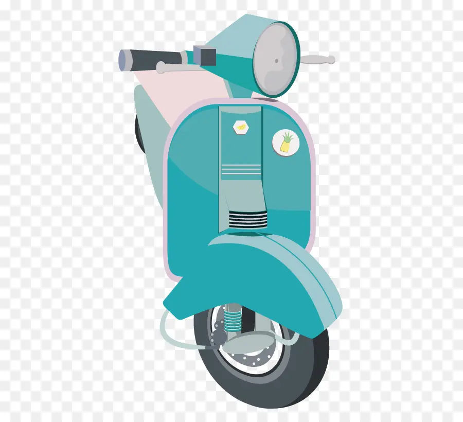 Vespa，Scooter PNG