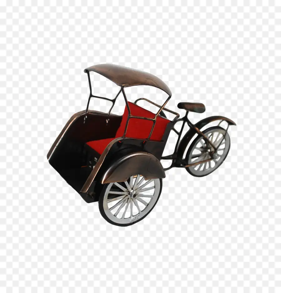 En Rickshaw，Pedicab En Miniatura PNG