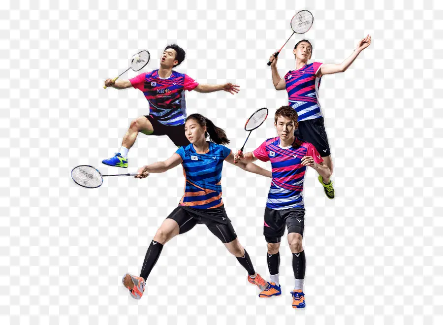 Jugadores De Bádminton，Raqueta PNG