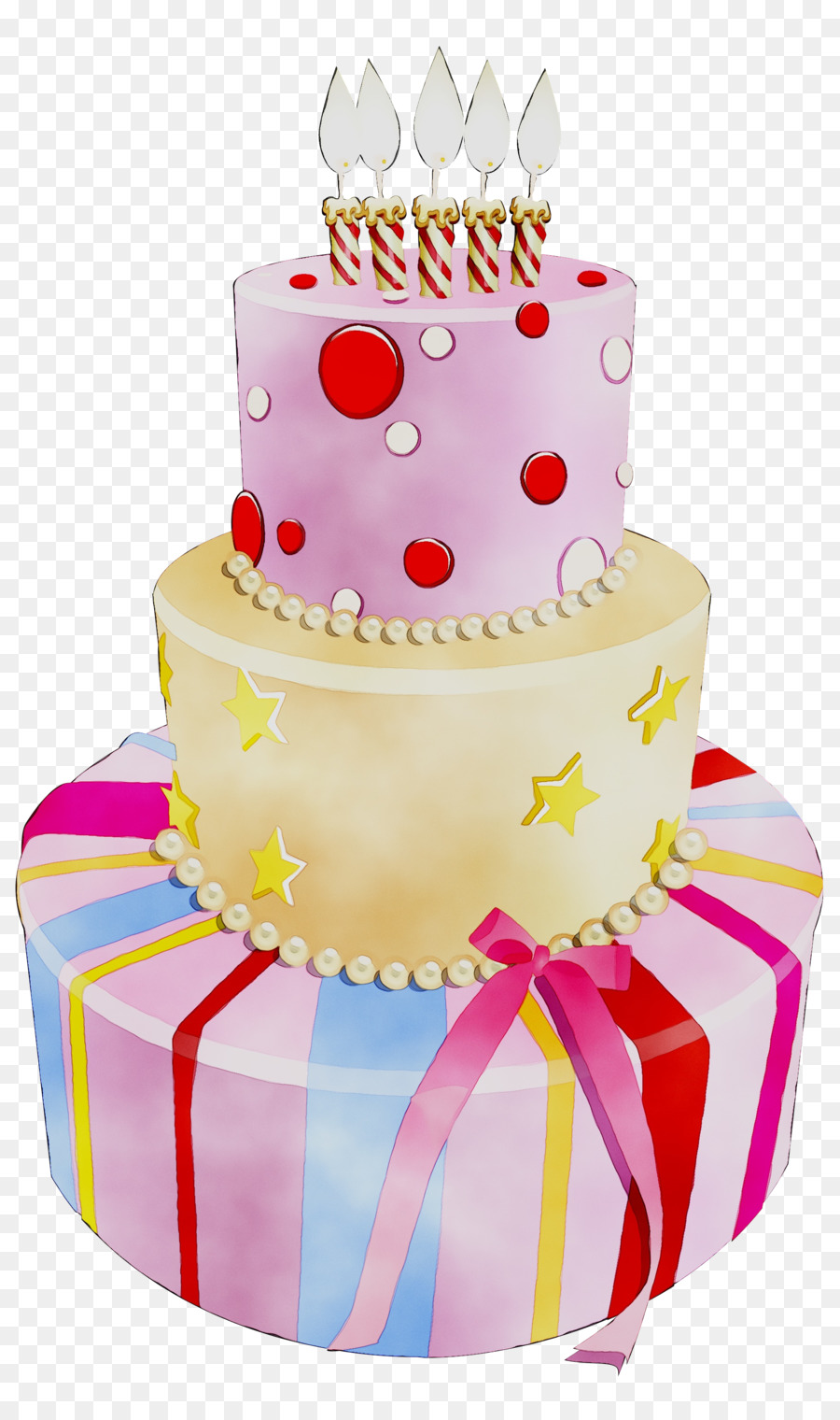 Pastel De Cumpleaños，Decoración De La Torta PNG