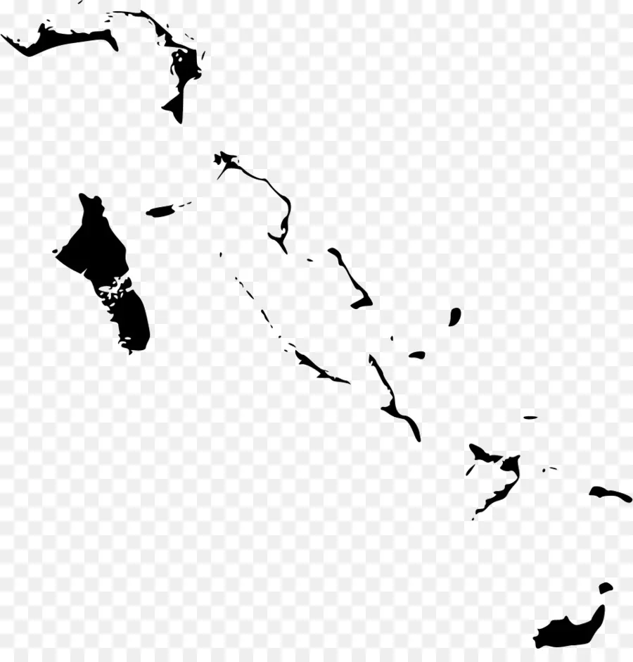 Bahamas，Mapa PNG