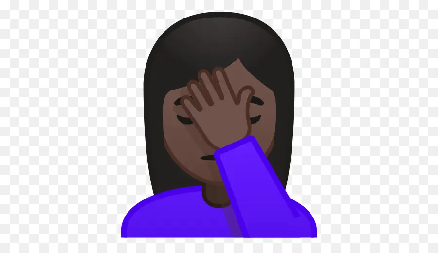 Emoji，Facepalm PNG