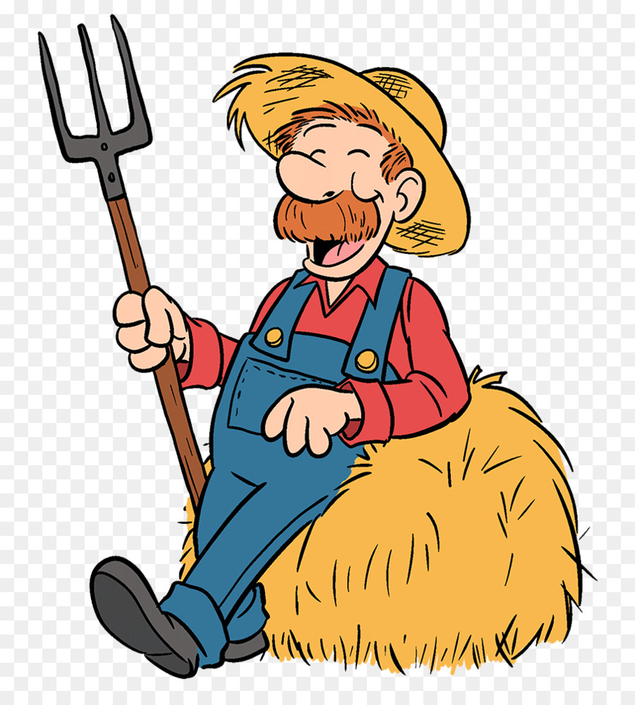 Granjero De Dibujos Animados，Agricultor PNG