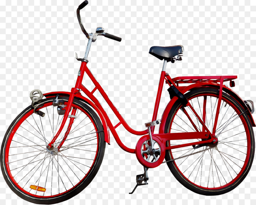 Bicicleta，Rojo PNG