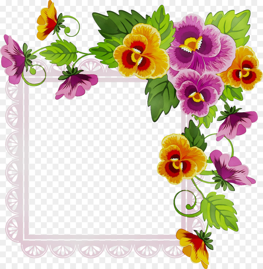 Diseño Floral，Pintura PNG